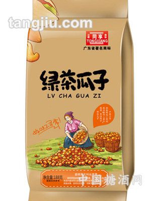 同享绿茶瓜子188克