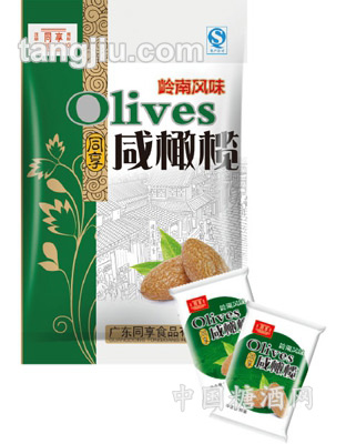 同享咸橄榄180g