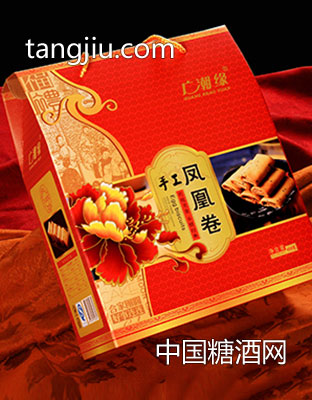 广潮缘手工凤凰卷408克