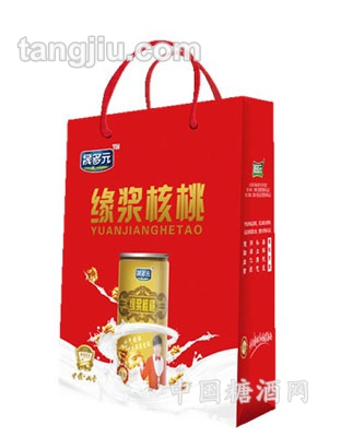 缘浆核桃红色礼盒