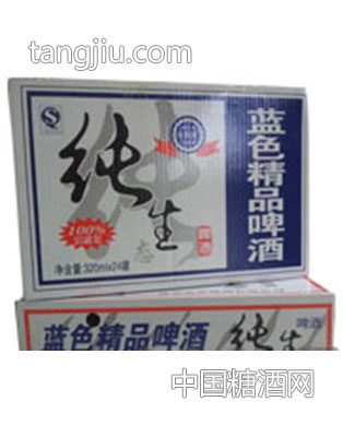 滨海情纯生蓝500ml