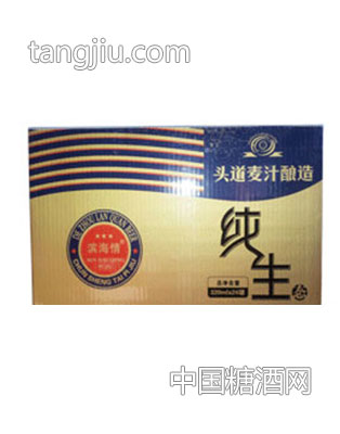 金卡纯生麦汁500ml