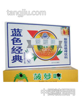蓝色经典菠萝啤320ml