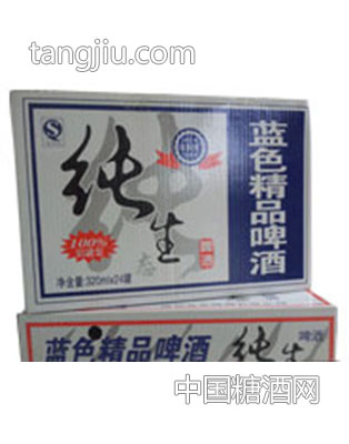 滨海情纯生蓝320ml