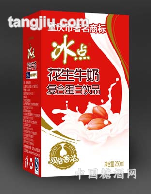 冰点花生牛奶