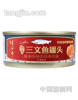 佳必可初榨橄榄油浸精选三文鱼罐头170g