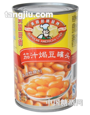 美国厨师茄汁焗豆425g