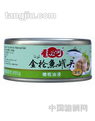 佳必可块状橄榄油浸金鱼罐头170g