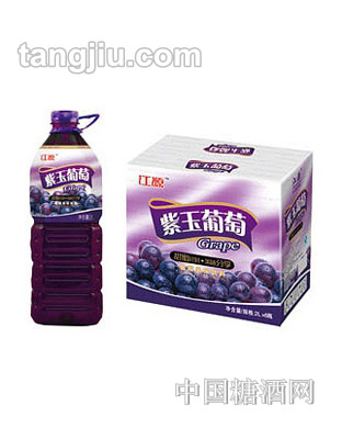 江源果味饮品紫玉葡萄2L