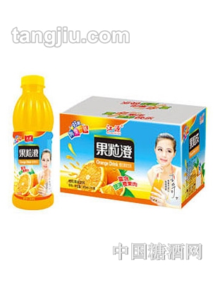 江源果粒饮品果粒橙600ml