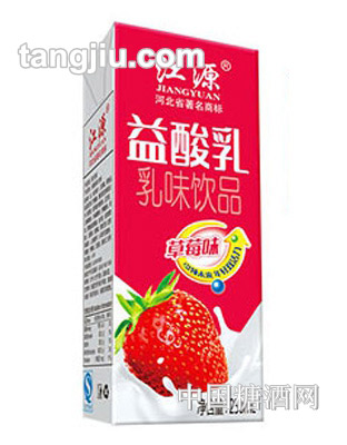 江源益酸乳饮料草莓味250ml