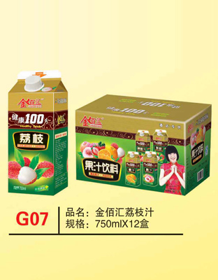 G07金佰汇荔枝汁