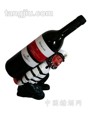 海员背酒红酒酒托
