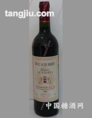 奥伯特公爵法国干红葡萄酒2009