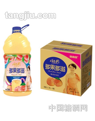 膳鑫园多果多滋桃汁饮料2.58L
