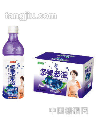 膳鑫园多果多滋蓝莓汁450ml