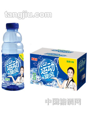 膳鑫园运动旋风菠萝口味600ML