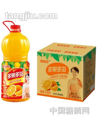膳鑫园多果多汁橙汁2.5L