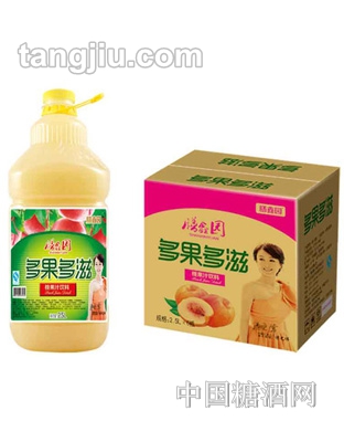 膳鑫园多果多滋桃汁饮料2.5L