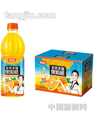 膳鑫园多果多滋果粒橙450ML