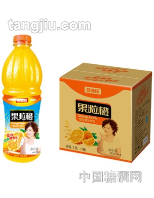 膳鑫园果粒橙1.5L