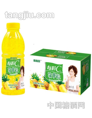 膳鑫园每粒C菠萝粒600ML