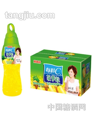 膳鑫园每日C菠萝粒555ML