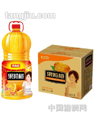 膳鑫园果粒橙2.5L
