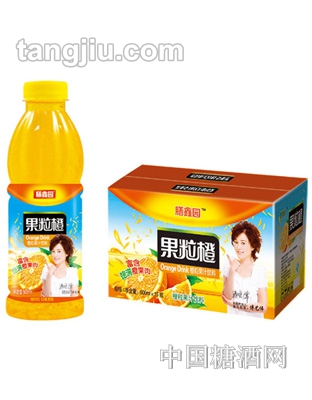 膳鑫园果粒橙600ML