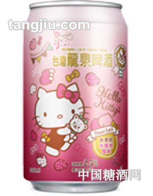 龙泉啤酒-水蜜桃味330ml
