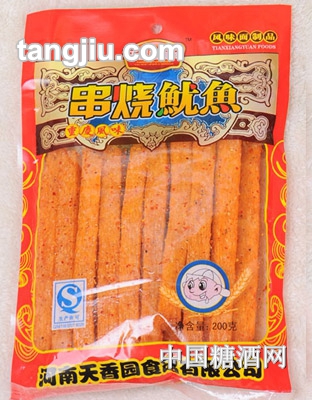 天香园串烧鱿鱼200g