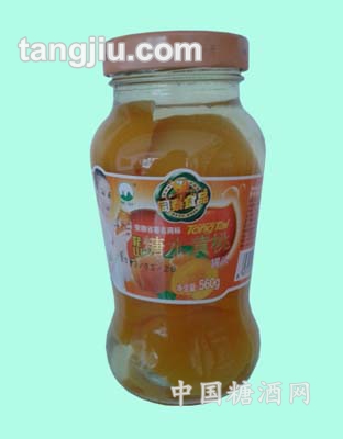同泰罐头560G糖水黄桃