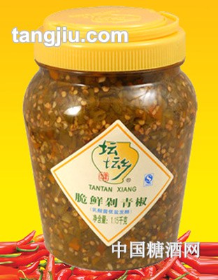 坛坛香脆鲜剁青椒1.15kg