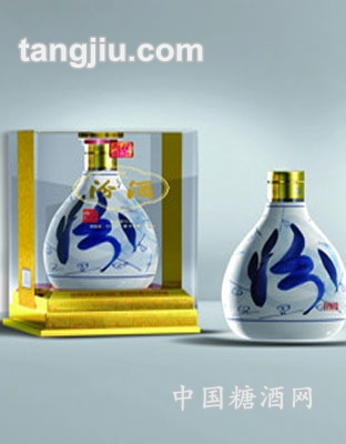 45度40年青花