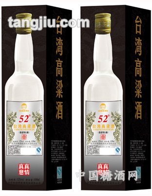 经典黑金龙52&#176;台湾高粱酒