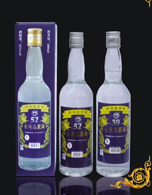 52度台湾高粱酒600ml特泉台湾高粱酒
