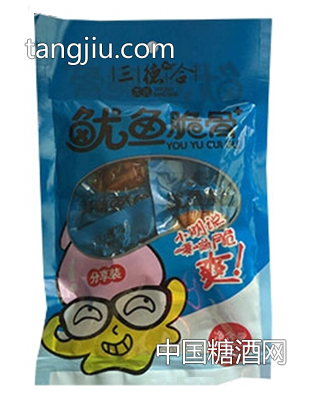 三德合韩式鱿鱼脆骨碳烤味56G