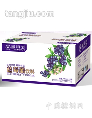 童颜堂420ml蓝莓醋箱装