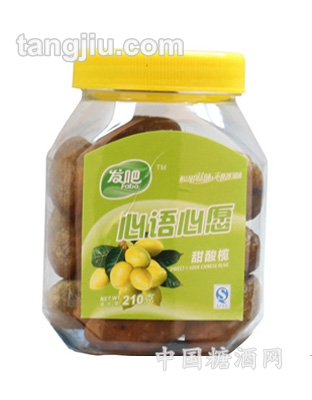 发吧-心语心愿甜橄榄210g