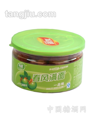 发吧-春风满面一品梅200g-椭圆瓶装