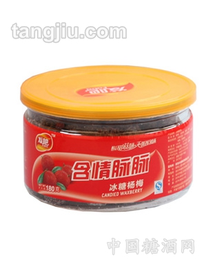 发吧-含情脉脉冰糖杨梅180g-椭圆瓶装
