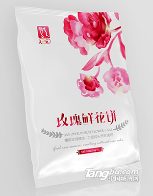 玫瑰鲜花饼