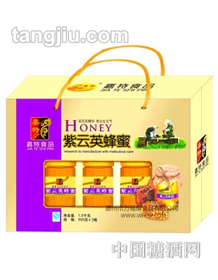 万福康紫云英蜂蜜1500g