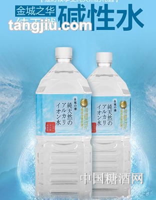 金城之华碱性离子水2L