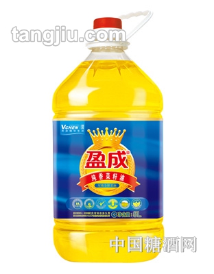 盈成纯香菜籽油5L