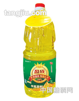 盈成双低菜籽油99%1.8L