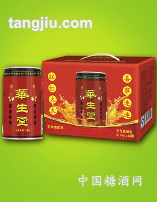 华生堂苹果醋罐装礼盒310ml