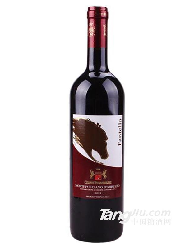 13度棕马干红葡萄酒750ml