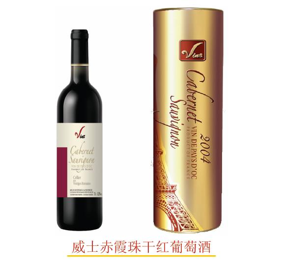 法国威士赤霞珠葡萄酒