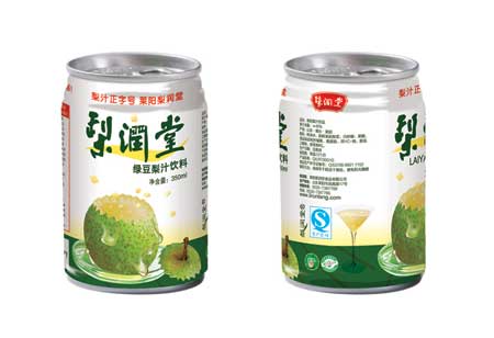 莱阳梨汁—梨汁易拉罐